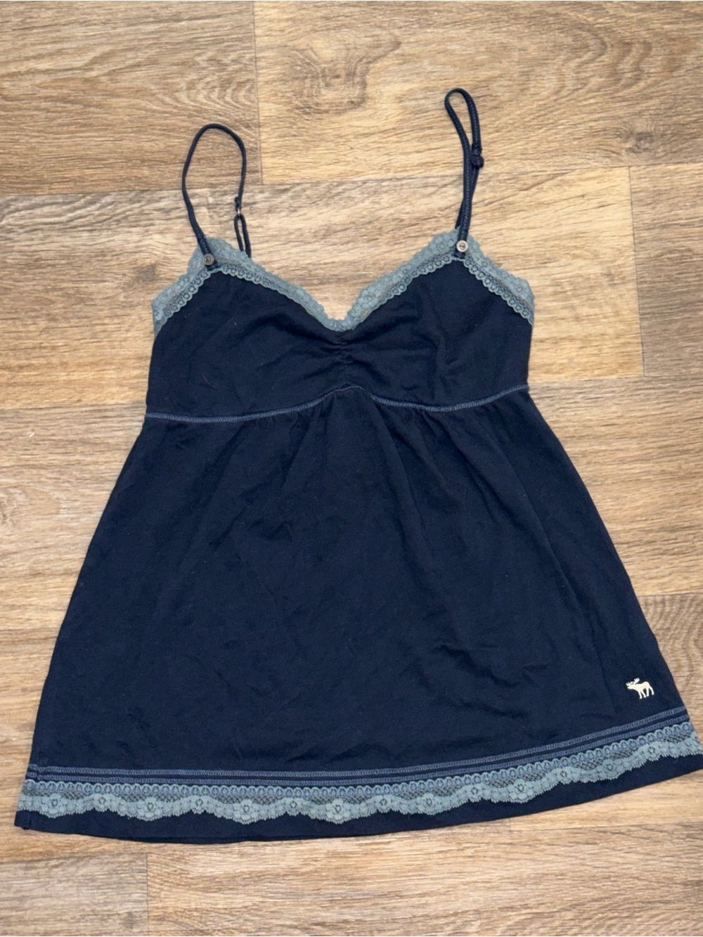 Y2K Abercrombie babydoll cami tank top